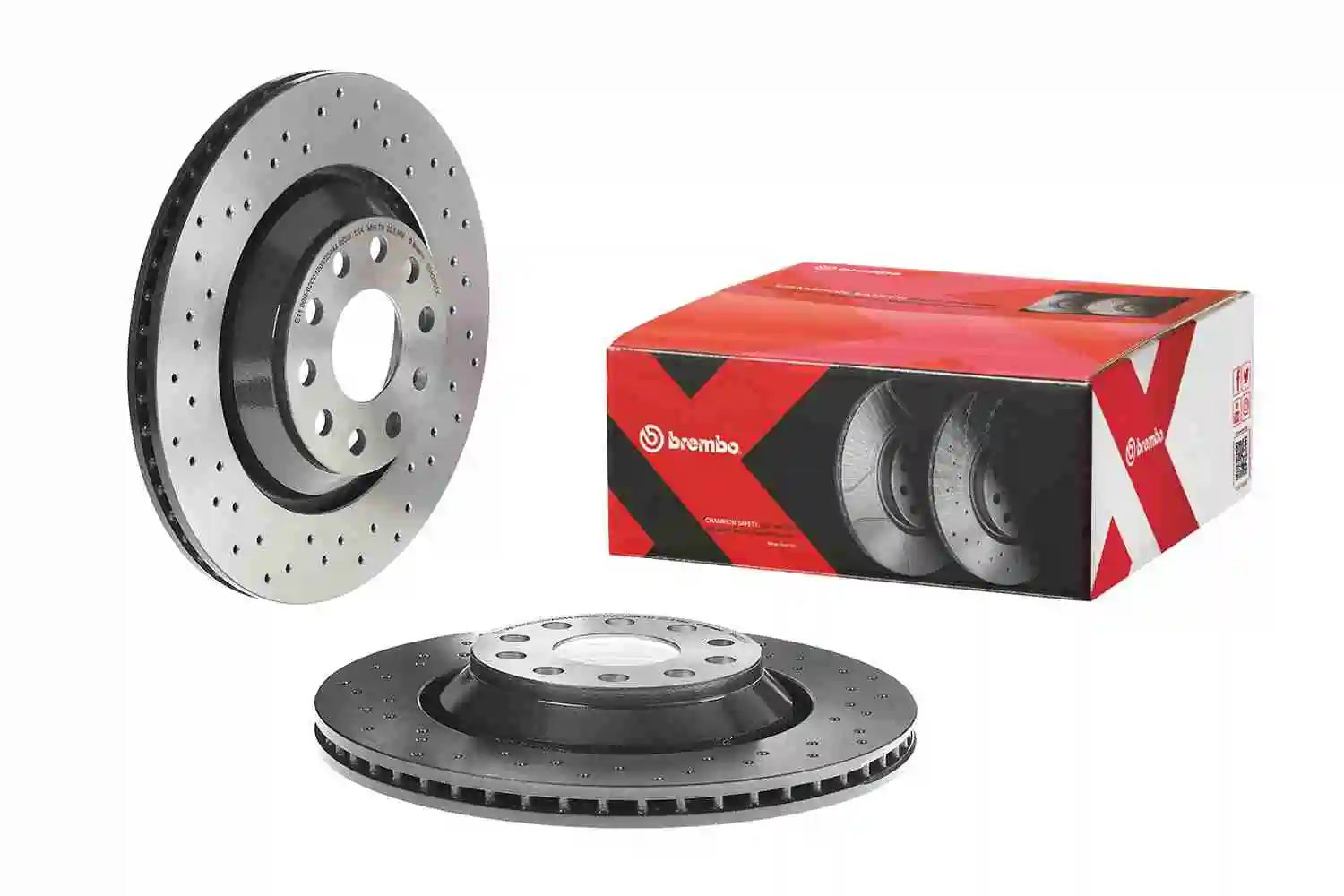 09A2001X Brembo Disco do freio traseiro