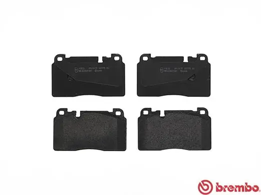 P85123 Brembo Sapatas do freio dianteiras de disco