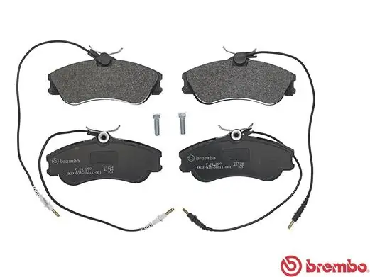 P61060 Brembo Sapatas do freio dianteiras de disco