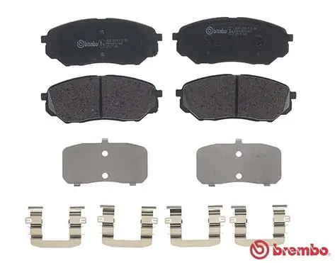 P30086 Brembo Sapatas do freio dianteiras de disco