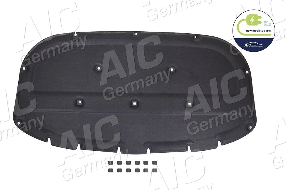 Isolamento de ruído da capota Volkswagen Touareg II 7P5, 7P6