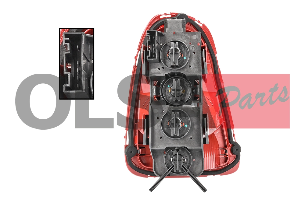 Lanterna traseira direita para Mini Cooper  R56