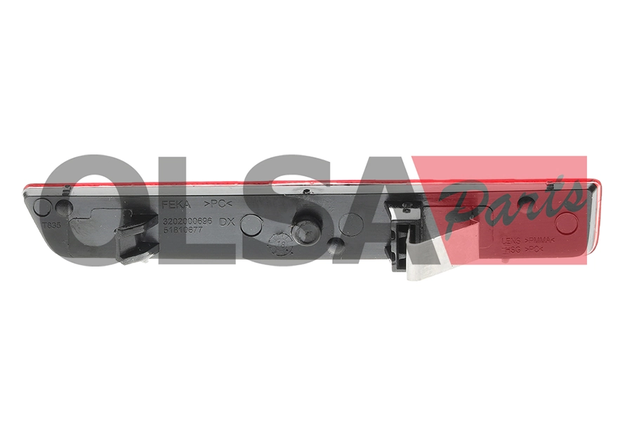 0051810677 Fiat/Alfa/Lancia Retrorrefletor (refletor) do pára-choque traseiro direito