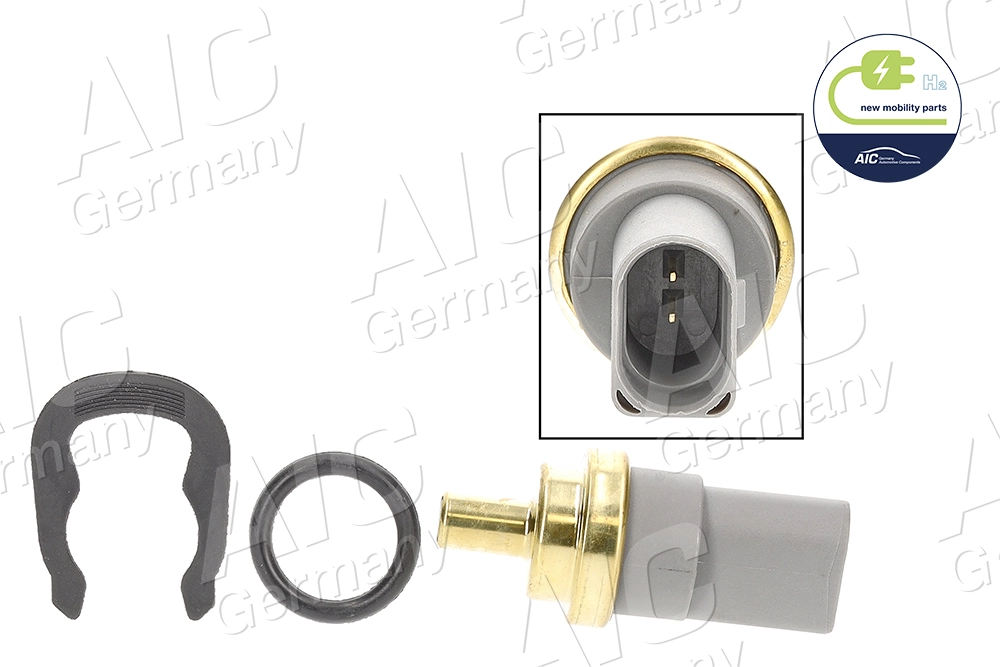 Sensor de temperatura do fluido de esfriamento Seat Leon 2 1P1