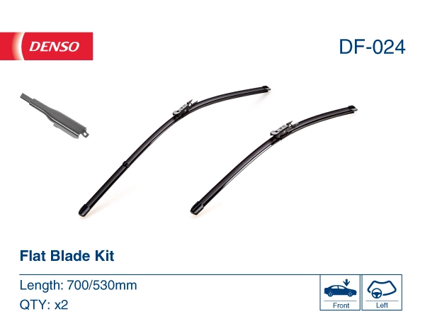 Limpa-pára-brisas do pára-brisas, kit de 2 un. Denso DF024 preço, a partir de 31,07 USD