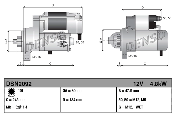 Motor de arranco John Deere RE548694 preço, a partir de 296,67 USD