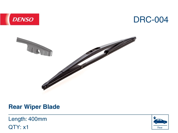 Limpa-pára-brisas de vidro traseiro para Audi A6 C7 4G2, 4GC