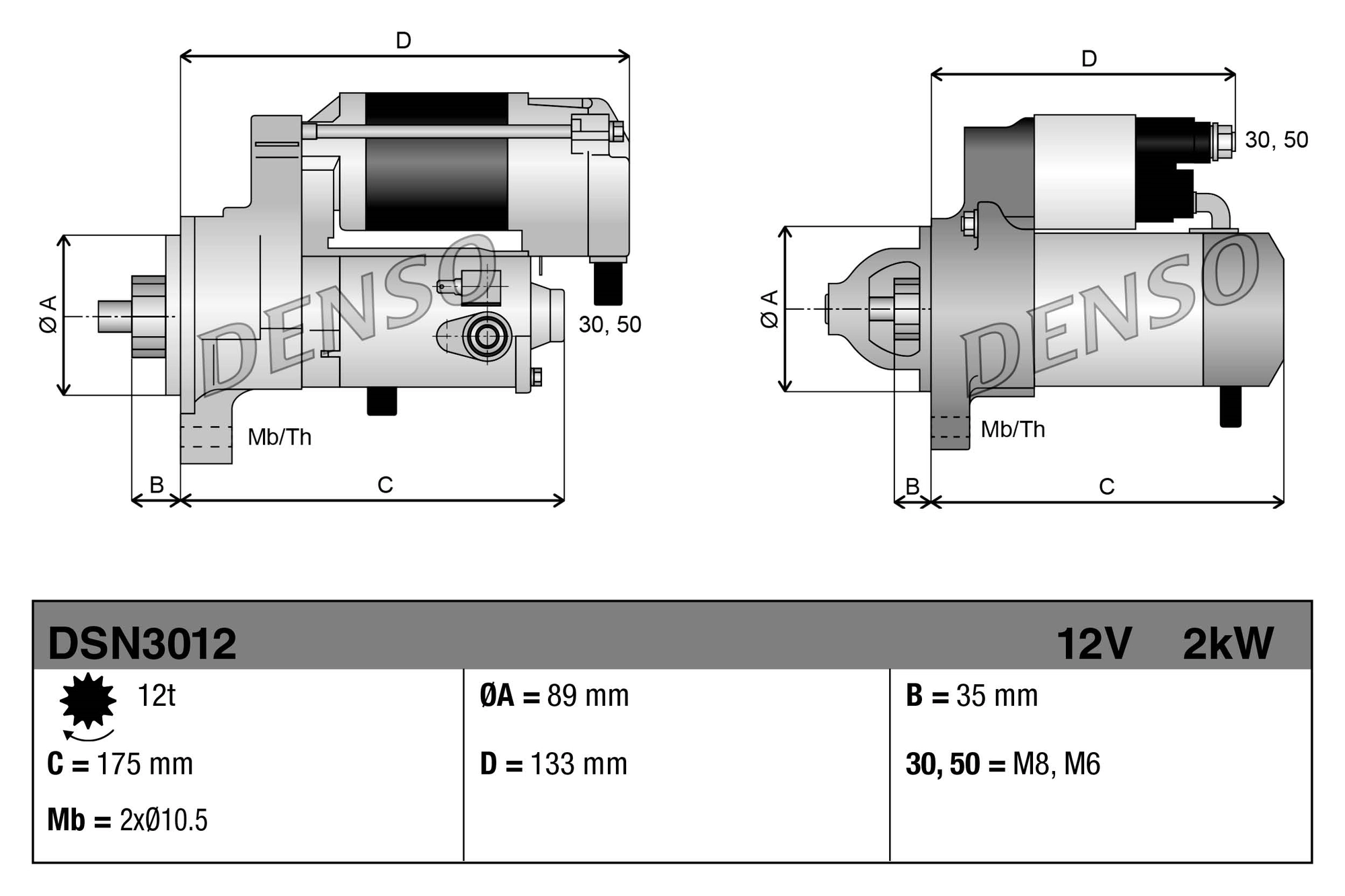 DSN3012 Denso