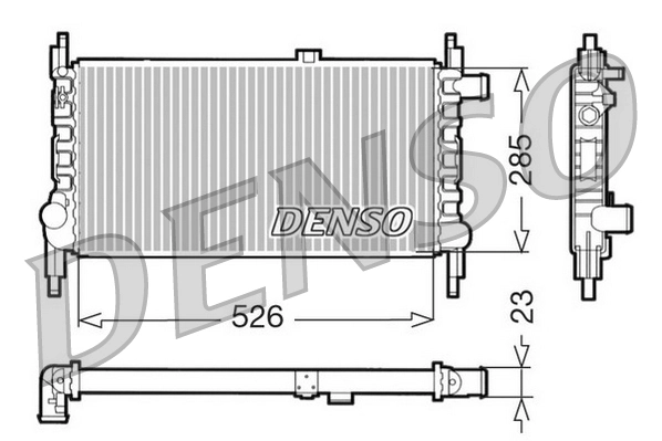 Compre 90444154 General Motors Radiador de esfriamento de motor