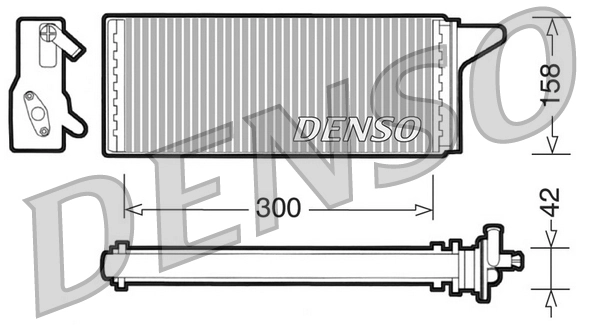 Radiador de forno (de aquecedor) Iveco Daily I-II 