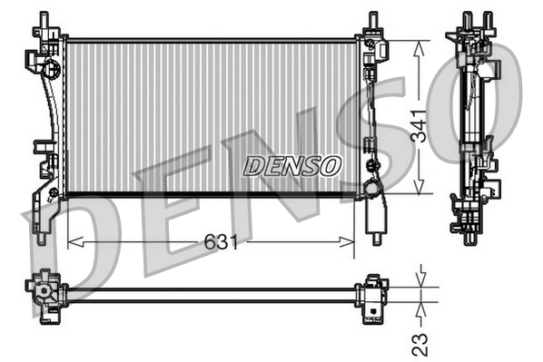 Radiador de esfriamento de motor VAG 51780659 preço, a partir de 39,60 USD