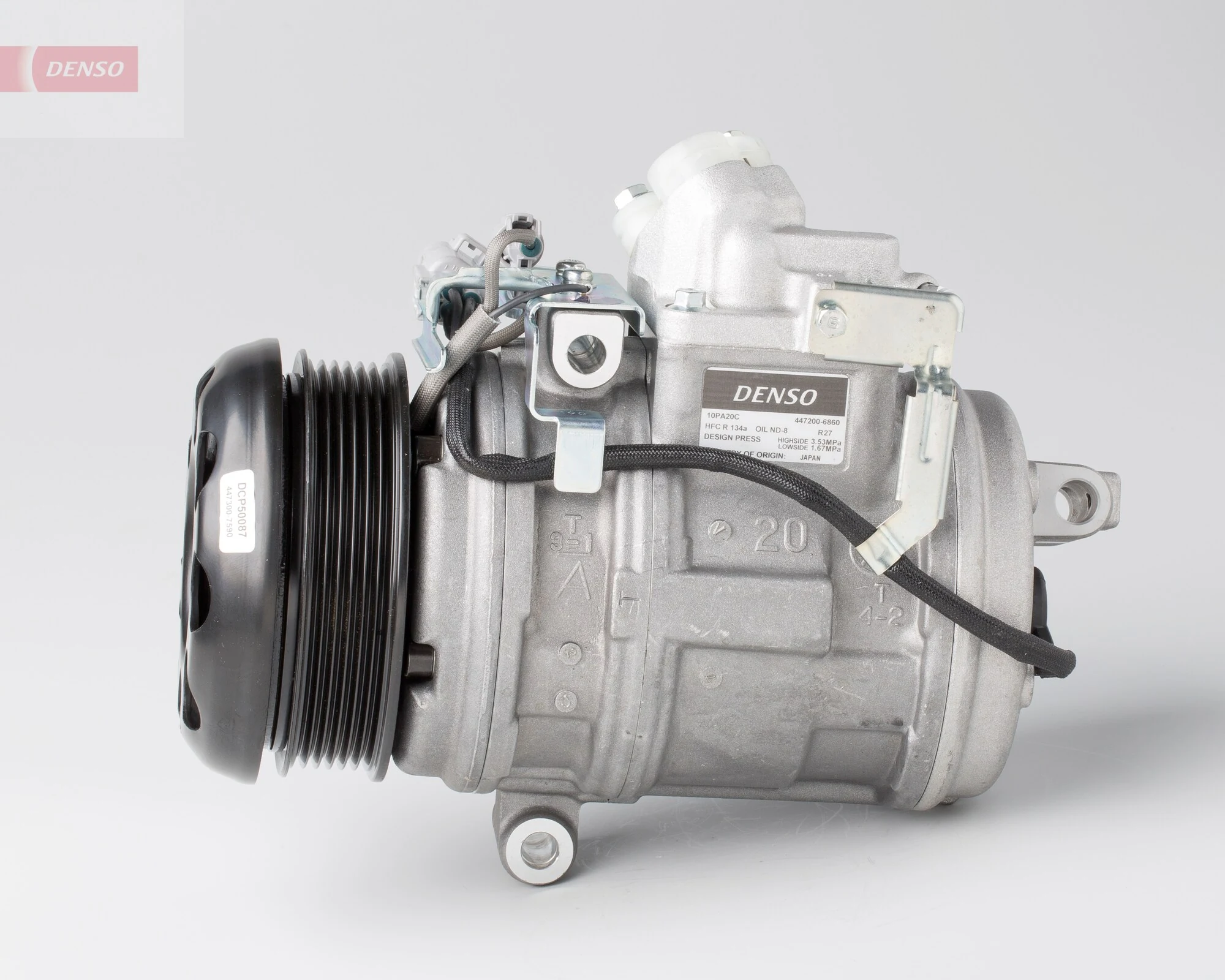 DCP50087 Denso Compressor de aparelho de ar condicionado