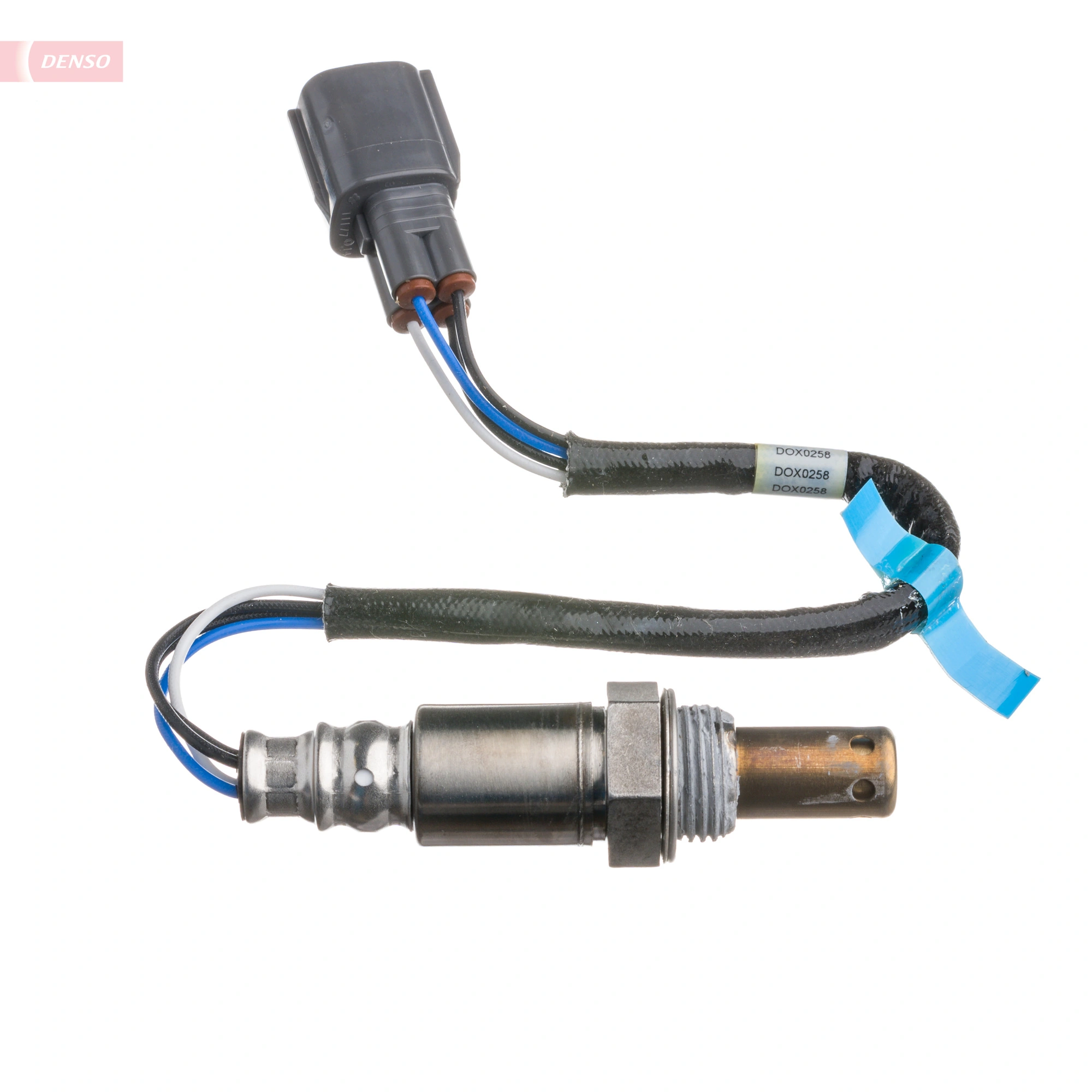 Sonda lambda, sensor esquerdo de oxigênio até o catalisador DOX0258 Denso