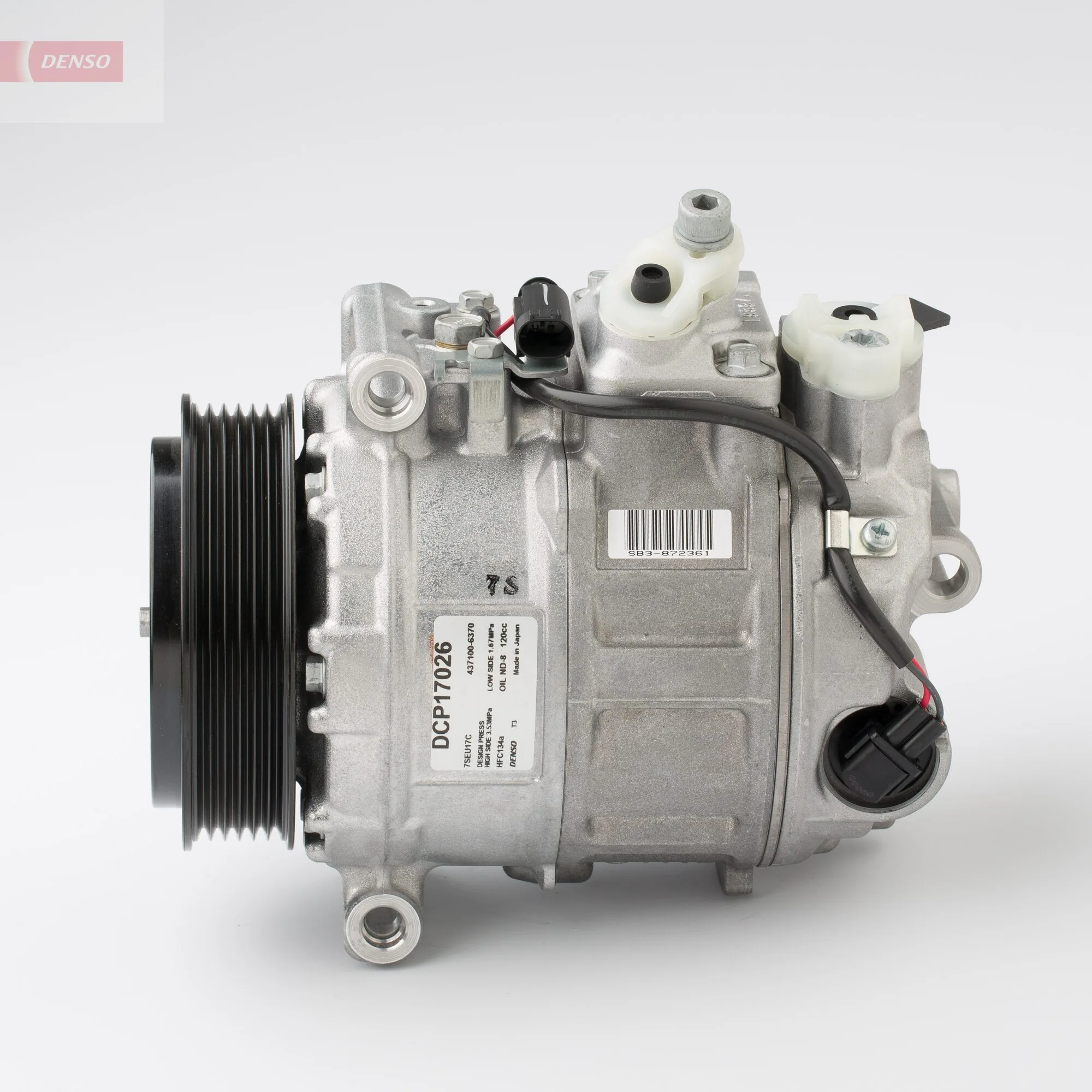 DCP17026 Denso Compressor de aparelho de ar condicionado