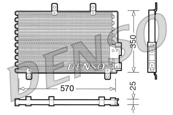 Radiador de aparelho de ar condicionado Alfa Romeo 146 preço, a partir de 71,85 USD