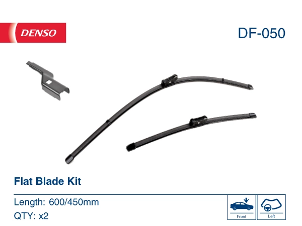 Limpa-pára-brisas do pára-brisas, kit de 2 un. Denso DF050 preço, a partir de 25,69 USD