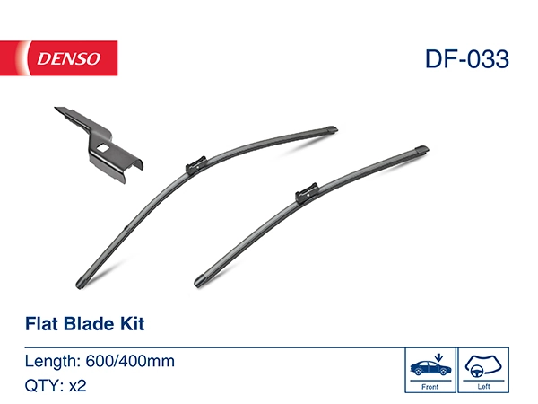 Limpa-pára-brisas do pára-brisas, kit de 2 un. Denso DF033 preço, a partir de 25,37 USD