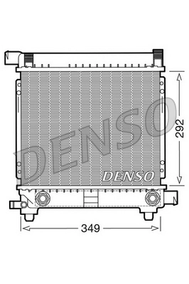 MS2137 VAG Radiador de esfriamento de motor