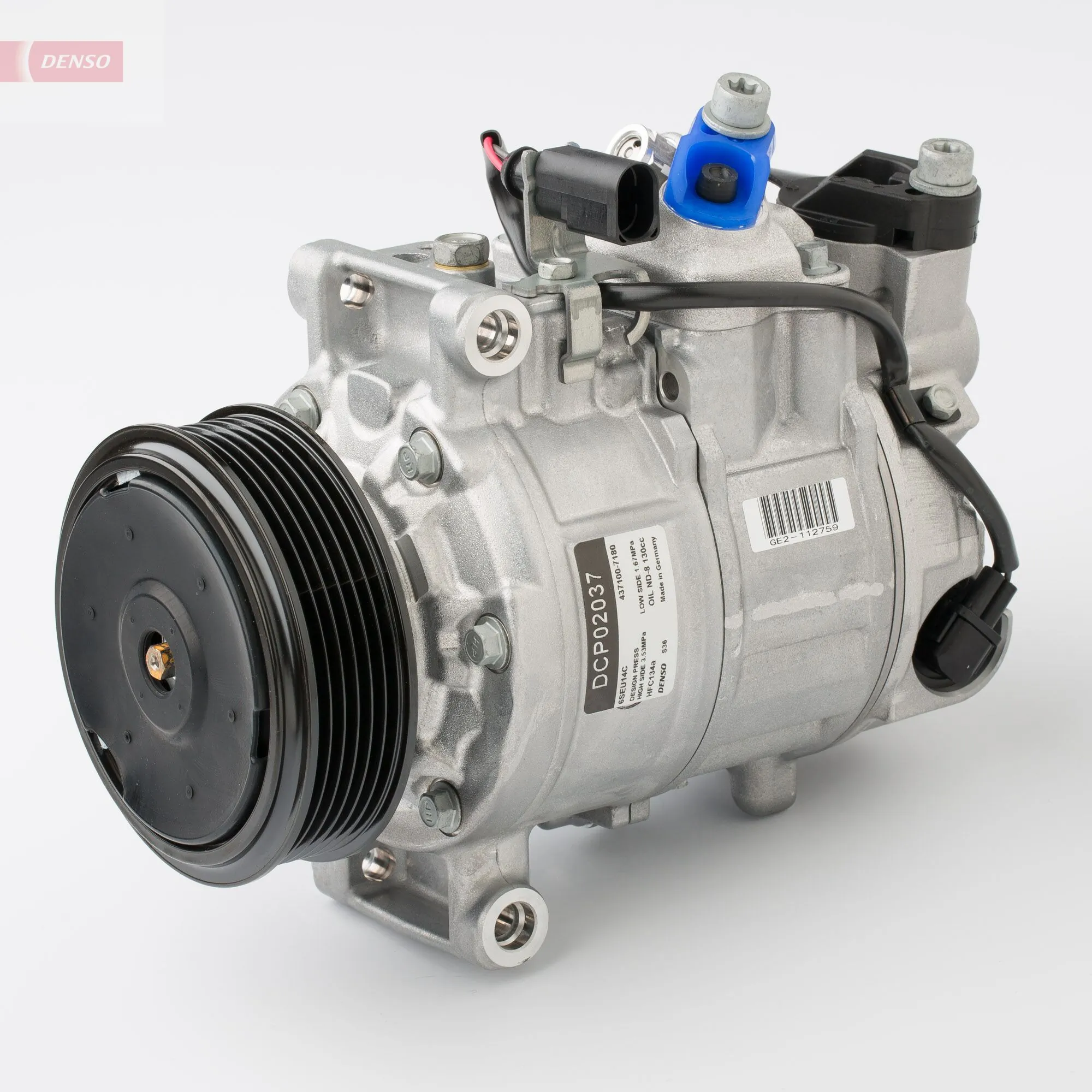 DCP02037 Denso Compressor de aparelho de ar condicionado