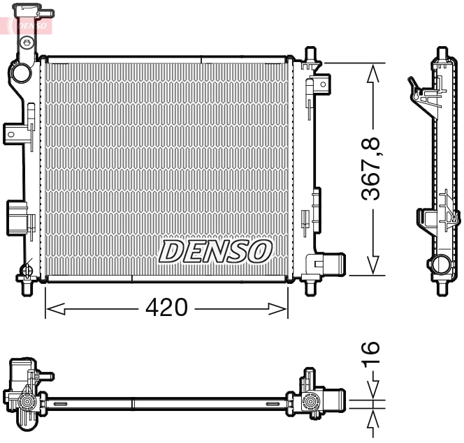 Compre Radiador de esfriamento de motor KIA Picanto 2