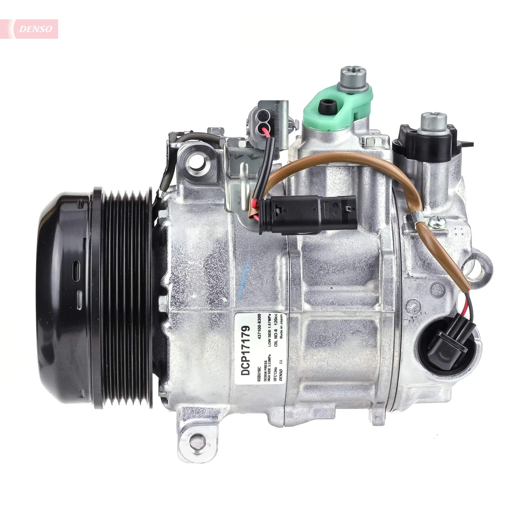 DCP17179 Denso Compressor de aparelho de ar condicionado