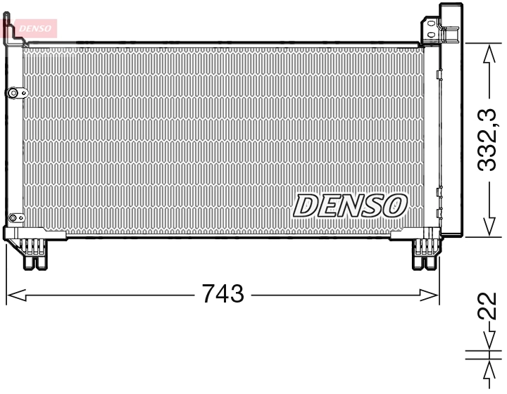 Radiador de aparelho de ar condicionado VALEO 822661 preço, a partir de 203,10 USD
