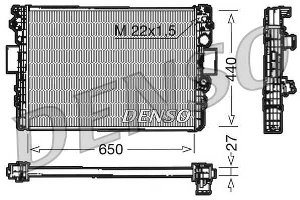 Radiador de esfriamento de motor Iveco 500396429 preço, a partir de 119,23 USD