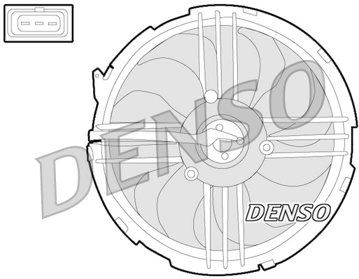 Compre 05102014 Volvo Ventilador elétrico de esfriamento montado (motor + roda de aletas)