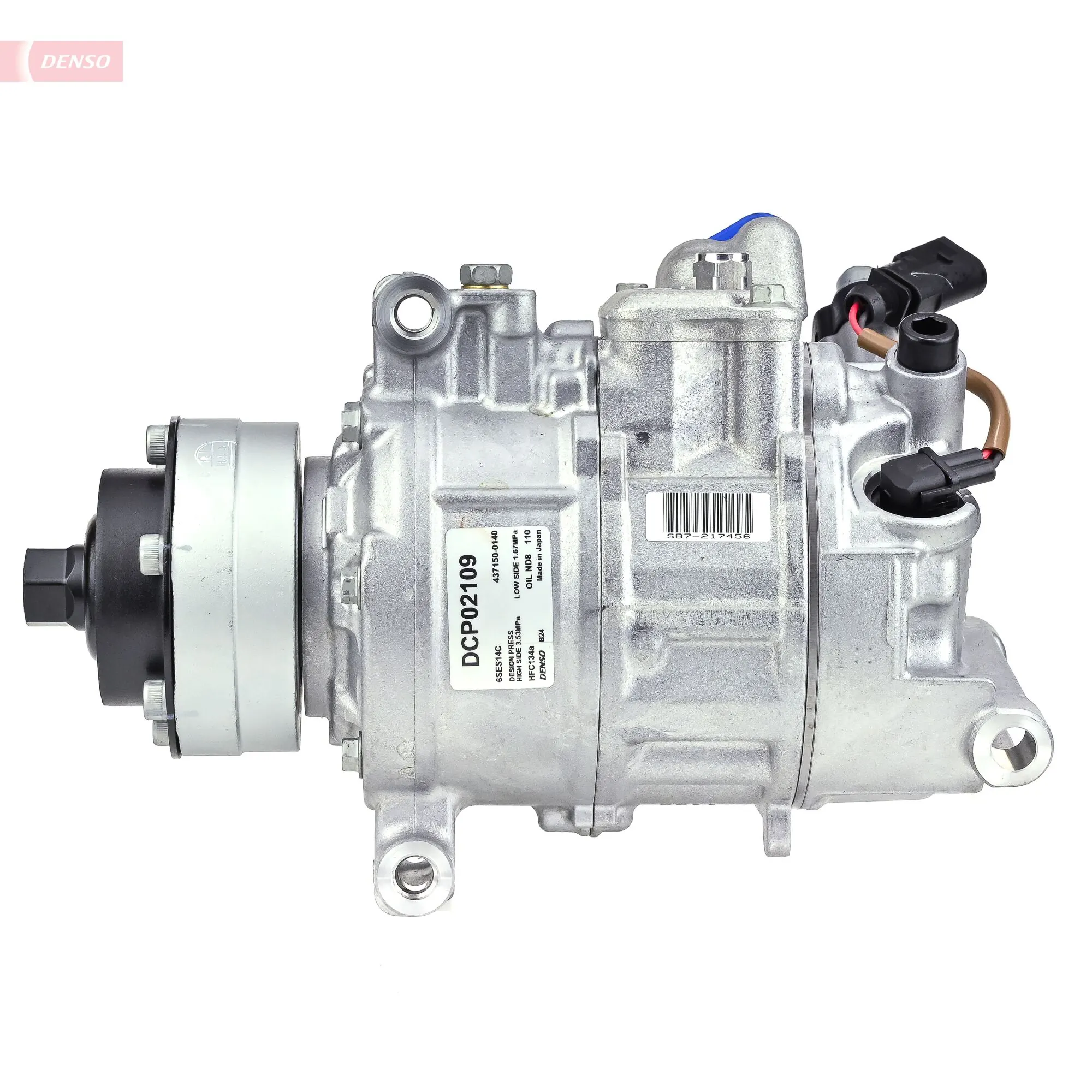 DCP02109 Denso Compressor de aparelho de ar condicionado