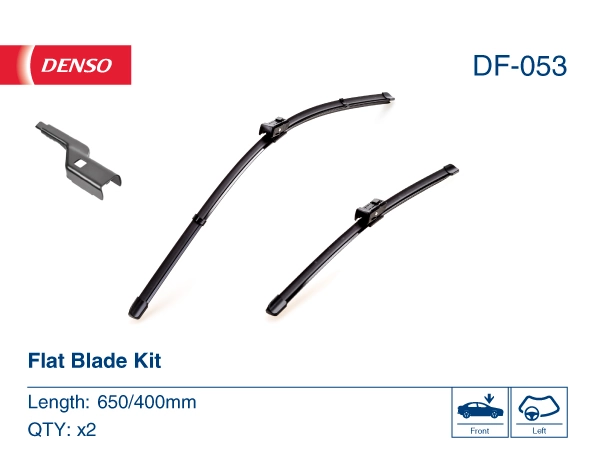 Limpa-pára-brisas do pára-brisas, kit de 2 un. Denso DF053 preço, a partir de 56,51 USD