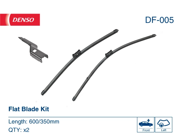 Limpa-pára-brisas do pára-brisas, kit de 2 un. Denso DF005 preço, a partir de 20,61 USD