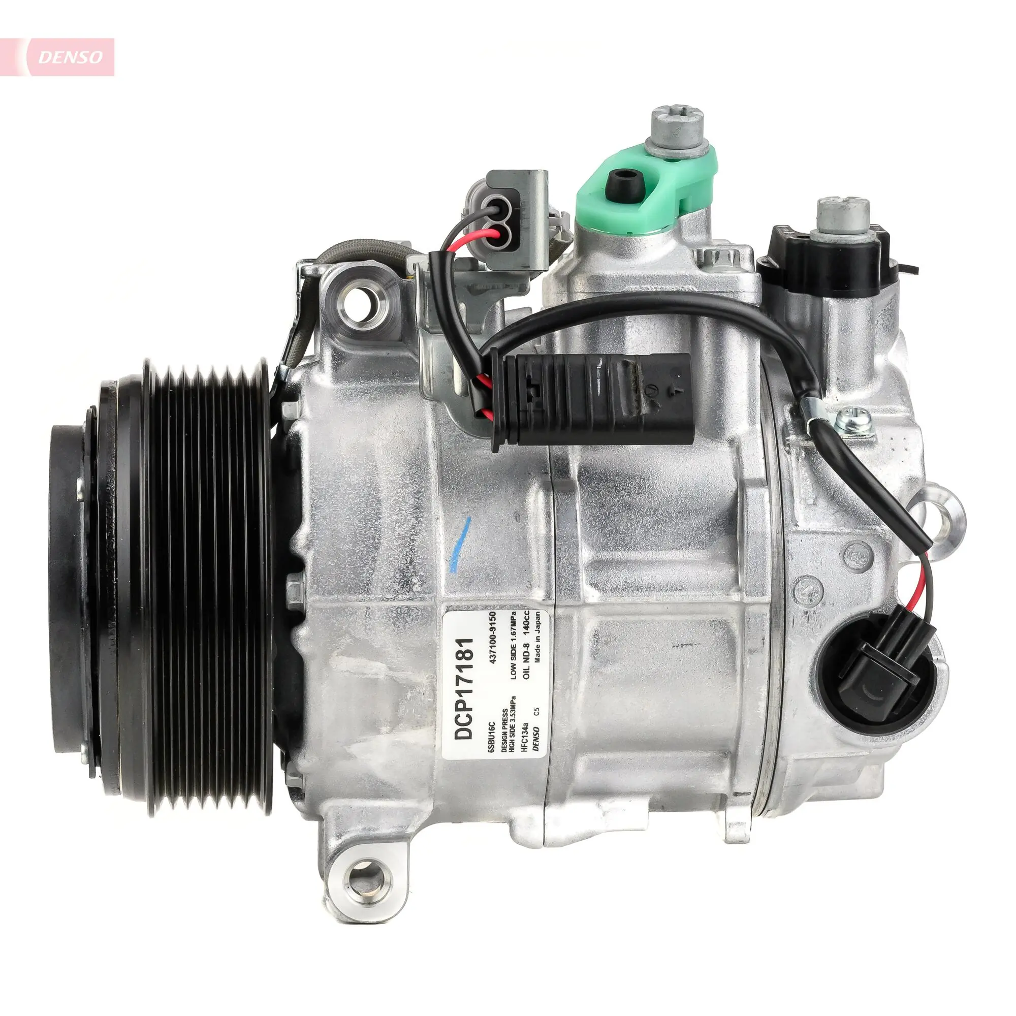 DCP17181 Denso Compressor de aparelho de ar condicionado