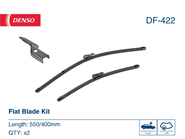 Limpa-pára-brisas do pára-brisas de condutor para Ford Ka  UK, FK