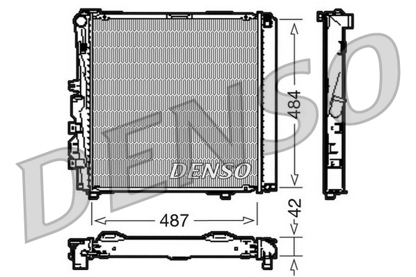 Compre Radiador de esfriamento de motor Mercedes S 