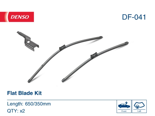 Limpa-pára-brisas do pára-brisas, kit de 2 un. Denso DF041 preço, a partir de 26,73 USD