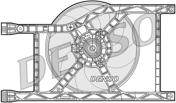 Ventilador elétrico de esfriamento montado (motor + roda de aletas) Fiat 500  312 ao melhor preço
