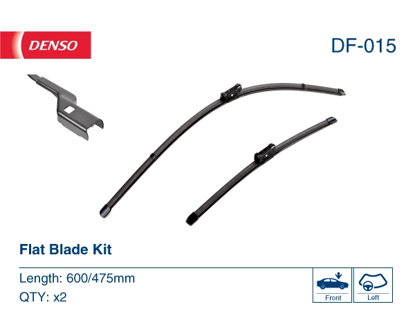 Limpa-pára-brisas do pára-brisas, kit de 2 un. Denso DF015 preço, a partir de 25,17 USD