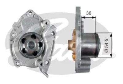 Compre 7701472182 Nissan/Infiniti Bomba de água (bomba) de esfriamento
