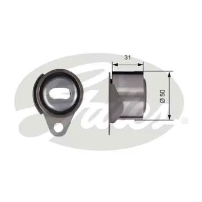 91160164 Opel Rolo de reguladora de tensão da correia do mecanismo de distribuição de gás