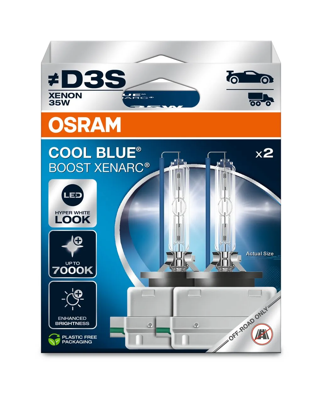 66340CBB2HB Osram Lâmpada de xénon