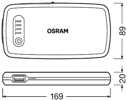 Bateria recarregável (PILHA) Osram OBSL200 preço, a partir de 97,06 USD