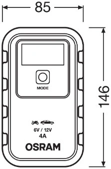 Dispositivo de carregamento para a PILHA Osram OEBCS904 preço, a partir de 67,81 USD