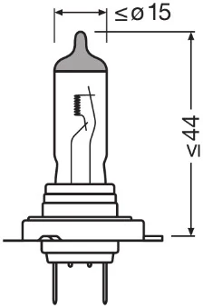 64215TSP Osram Lâmpada halógena