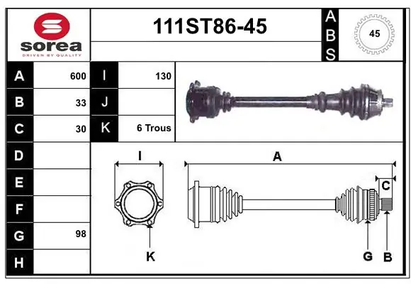 111ST8645 Startcar
