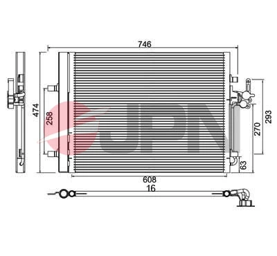 Compre BC645 Magneti Marelli Radiador de aparelho de ar condicionado