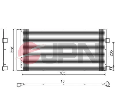 Radiador de aparelho de ar condicionado Magneti Marelli BC847 preço, a partir de 59,80 USD