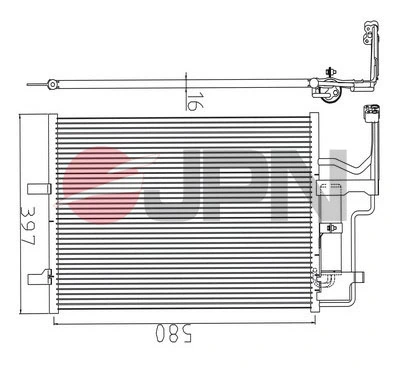 Compre Radiador de aparelho de ar condicionado Mazda 3 
