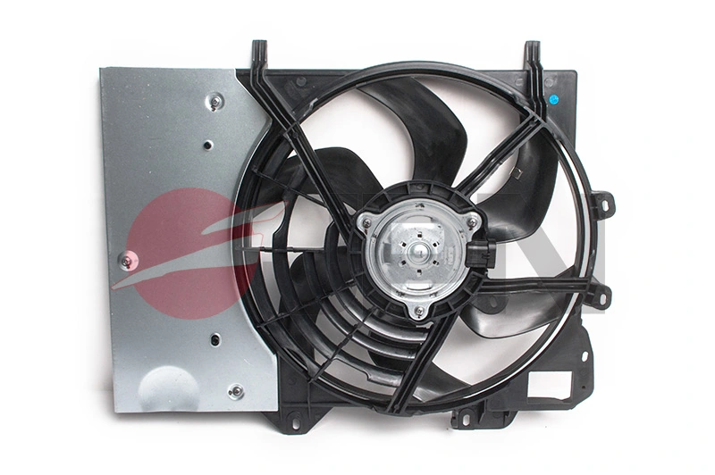 9801666680 VAG Difusor do radiador de esfriamento, montado com motor e roda de aletas