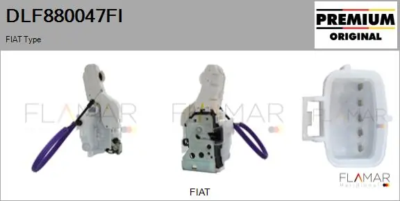 Fecho da porta dianteira esquerda Fiat Tipo EGEA 356