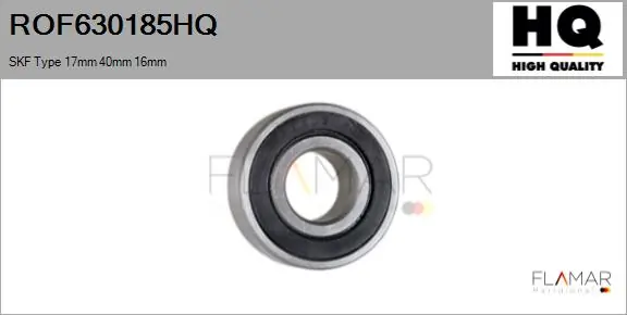 622032RS SNR Rolamento do gerador